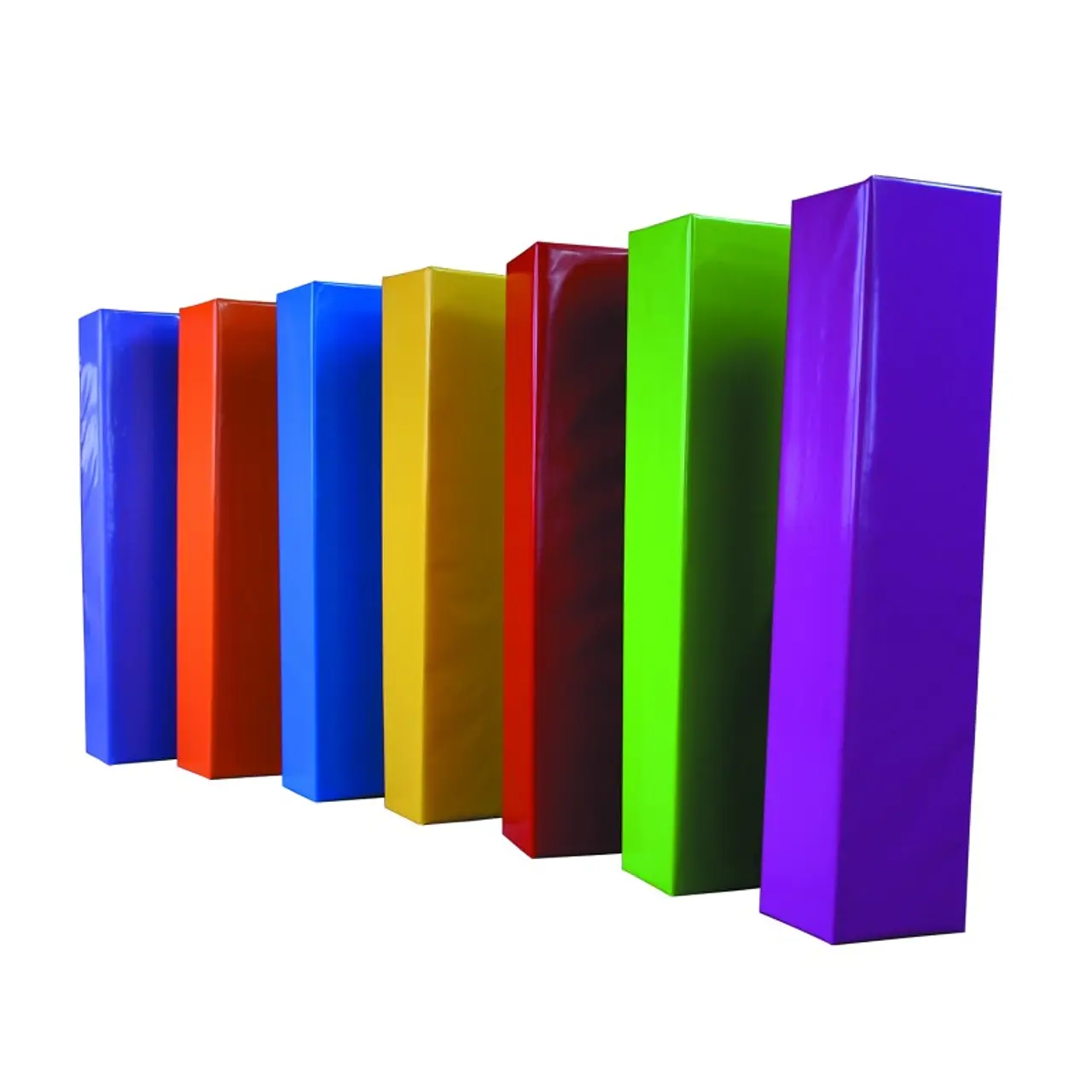 Cubrepilares acolchados para columnas cuadradas en jardines infantiles